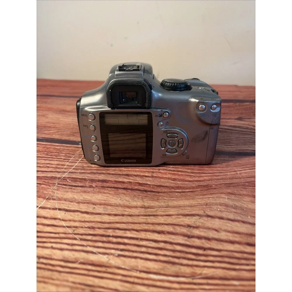 Canon EOS Digital Rebel DS6041 6.3MP DSLR Camera Body Silver W/ Battery - TESTED